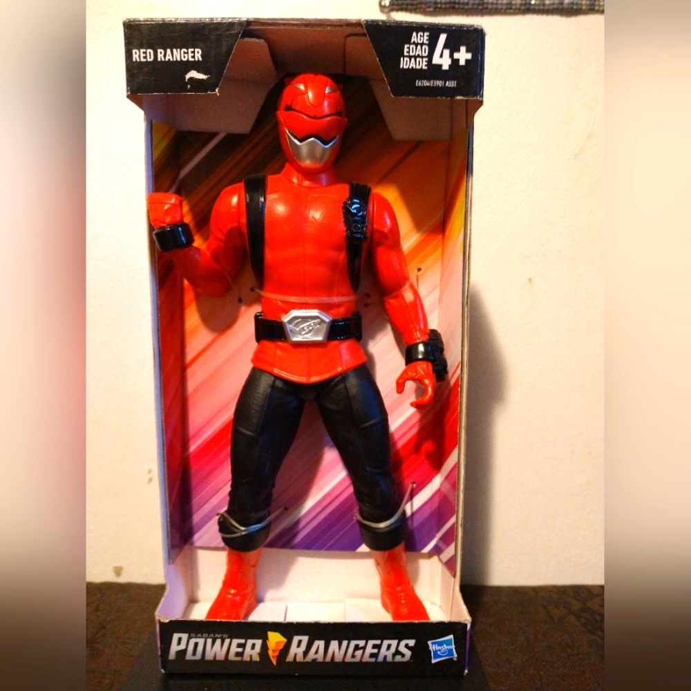 2018 Red Power Ranger Beast Morphers Red Ranger
